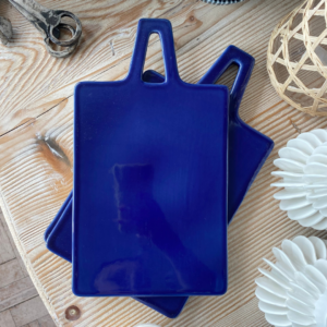 platter, board, hanging board, blue, serve ware