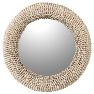 Shell Round Mirror