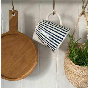 Teak Circle Hanging Board