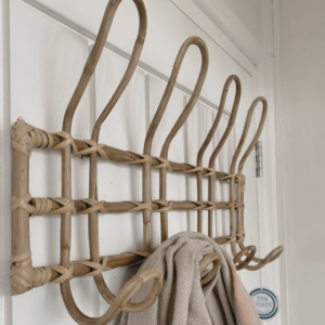 Rattan Coat Rack