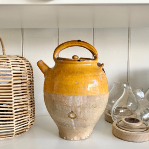 Nineteenth Century French Cruche d'Eau Yellow