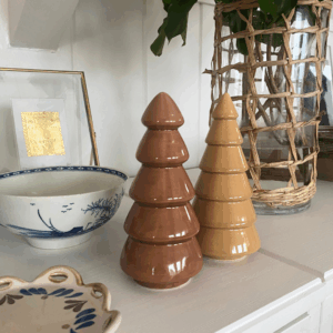 Tonal Christmas Tree Set of 2