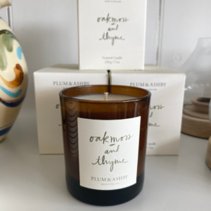 Plum & Ashby Oakmoss + Thyme Candle