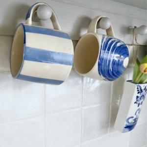 Blue Deck Chair Stripe Mug