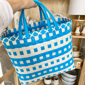 YGN Turquoise Dot Bag - Medium